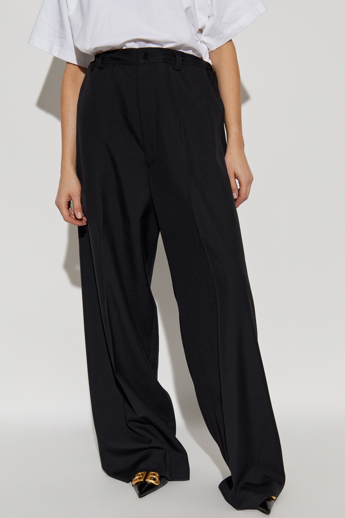 Baggy Pants in Blue | Balenciaga US